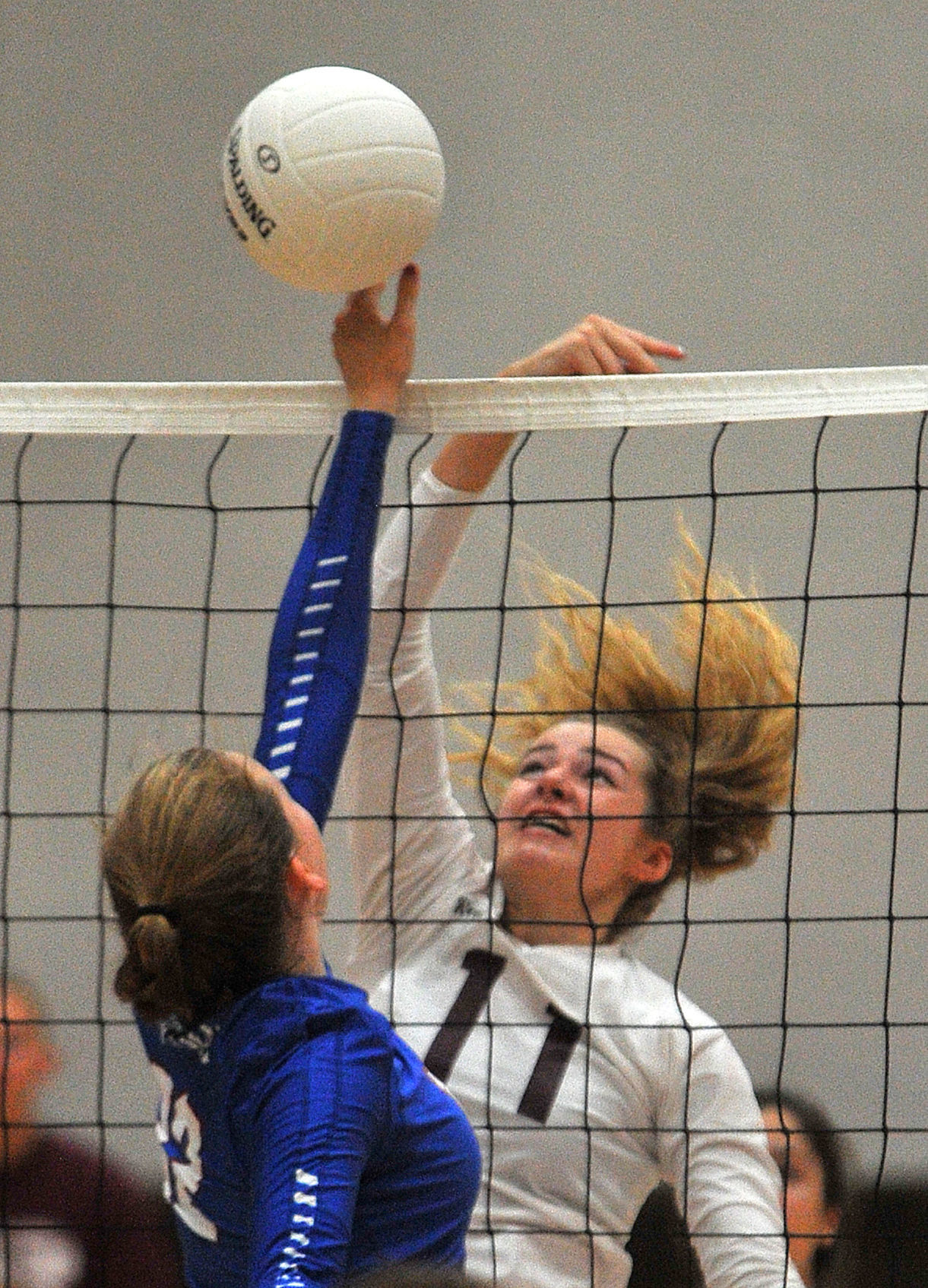 Moline at Davenport Central volleyball